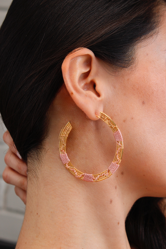 Bamboo Kayla Hoops