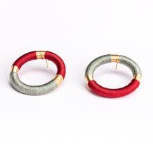 Load image into Gallery viewer, Aquarella Indian Hoops
