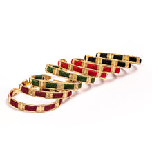 Load image into Gallery viewer, Bamboo Galla Hoops

