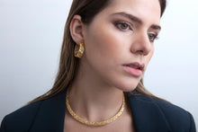 Load image into Gallery viewer, Bamboo Chloe Hoops

